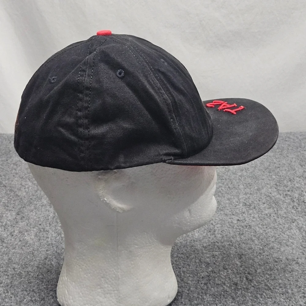 Vintage Tasmanian Devil Looney Tunes Hat XL Black Taz 90s Made in USA Nostalgia